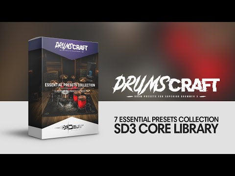 Essential Core Collection: Superior Drummer 3 Presets for CORE Library | 45 Album-Ready Presets - Sound Demo Video