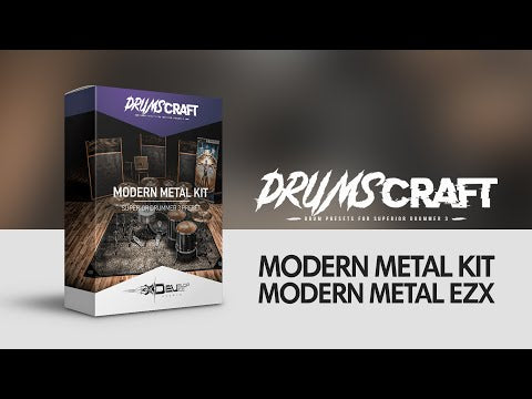 Modern Metal Collection: Superior Drummer 3 Presets for Modern Metal EZX | 4 Album-Ready Presets - Sound Demo Video