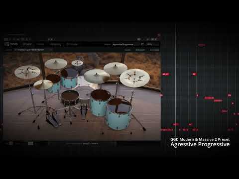Agressive Progressive: GGD Modern & Massive 2 Preset - Sound Demo Video