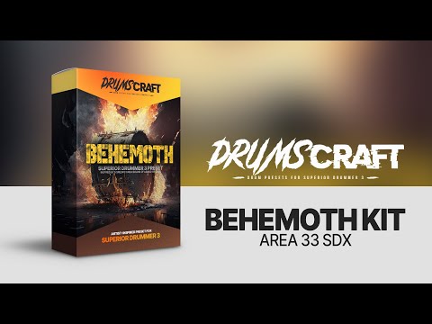 Area 33 Collection: Superior Drummer 3 Presets for Area 33 SDX | 10 Album-Ready Presets - Sound Demo Video