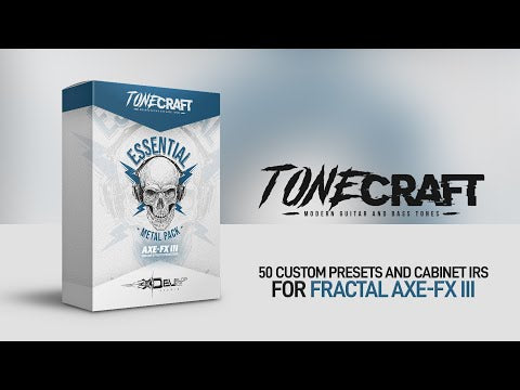 Essential Metal Pack for Fractal FM3/FM9 - Sound Demo Video