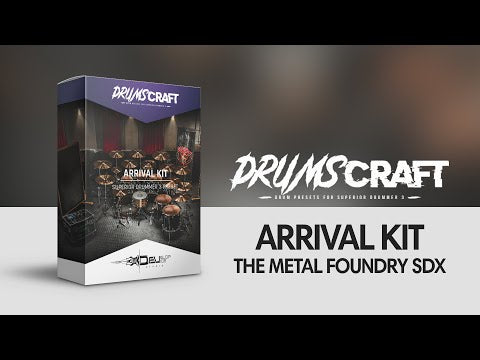 Metal Foundry Collection: Superior Drummer 3 Presets for The Metal Foundry SDX | 11 Album-Ready Presets - Sound Demo Video