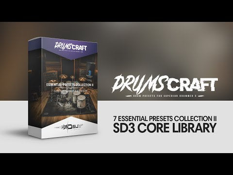 Essential Core Collection: Superior Drummer 3 Presets for CORE Library | 45 Album-Ready Presets - Sound Demo Video