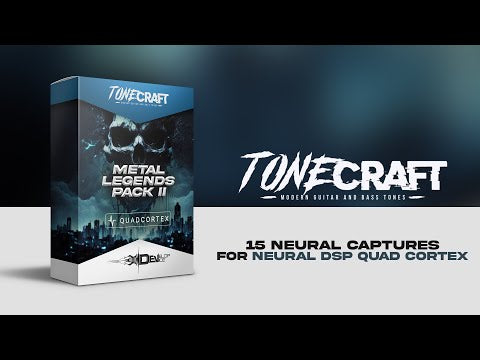 Metal Legends Pack II for Quad Cortex - Sound Demo Video