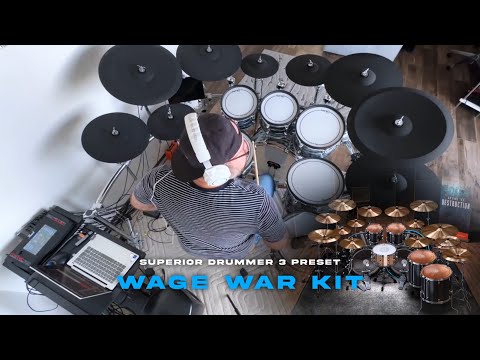 Wage War Kit: Superior Drummer 3 Preset - Sound Demo Video