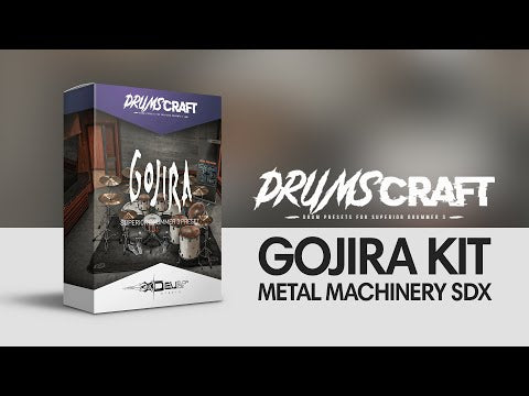 Metal Machinery Collection: Superior Drummer 3 Presets for Metal Machinery SDX | 11 Album-Ready Presets - Sound Demo Video
