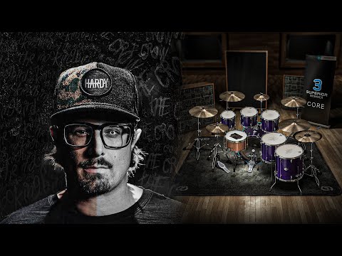 Hardy Kit: Superior Drummer 3 Preset - Sound Demo Video