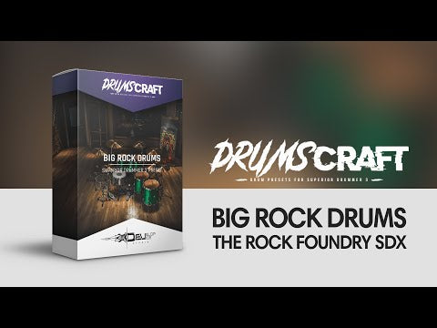 Rock Foundry Collection: Superior Drummer 3 Presets for The Rock Foundry SDX | 5 Album-Ready Presets - Sound Demo Video