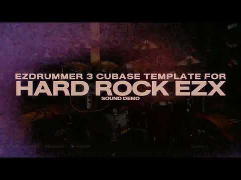 EZDrummer 3 | Cubase Multi-Out Template | Hard Rock EZX