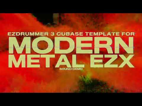 EZDrummer 3 | Cubase Multi-Out Template | Modern Metal EZX