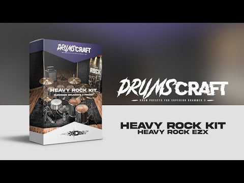 Heavy Rock Kit: Superior Drummer 3 Preset - Sound Demo Video