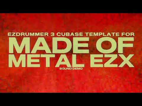 EZDrummer 3 | Cubase Multi-Out Template | Made of Metal EZX