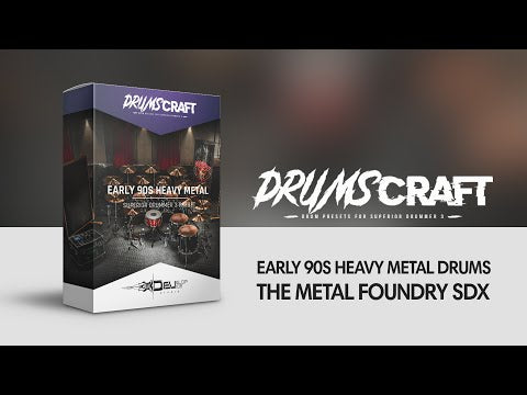 Metal Foundry Collection: Superior Drummer 3 Presets for The Metal Foundry SDX | 11 Album-Ready Presets - Sound Demo Video