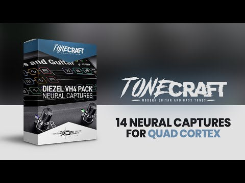 Diezel VH4 Pack for Quad Cortex - Sound Demo Video
