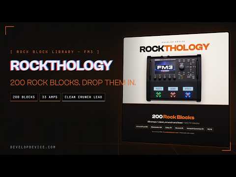 ROCKTHOLOGY for FM3 - rock block library included in the ANTHOLOGY bundle