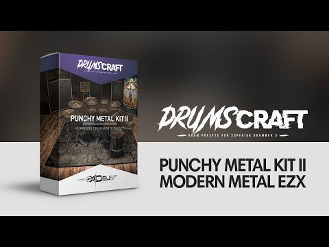 Modern Metal Collection: Superior Drummer 3 Presets for Modern Metal EZX | 4 Album-Ready Presets - Sound Demo Video