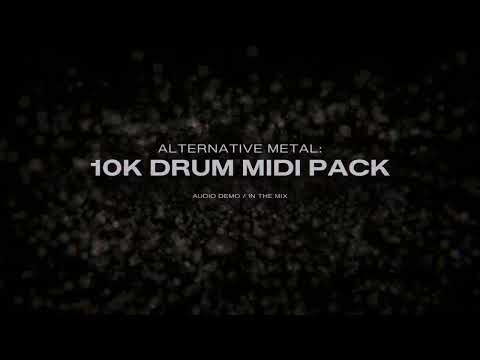 Metal MIDI Pack Trio: 30K Drum MIDI Bundle