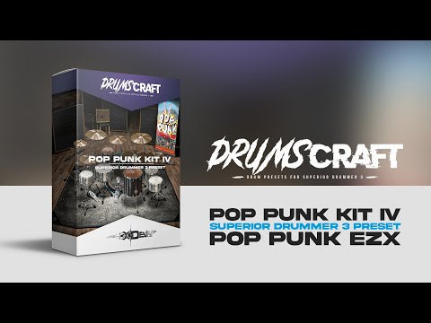 Pop Punk Kit IV: Superior Drummer 3 Preset - Sound Demo Video
