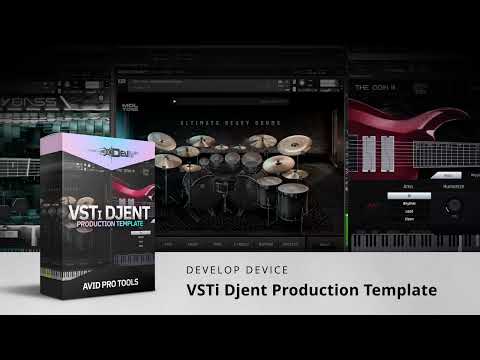 VSTi Djent Production Template for Avid Pro Tools - Sound Demo Video