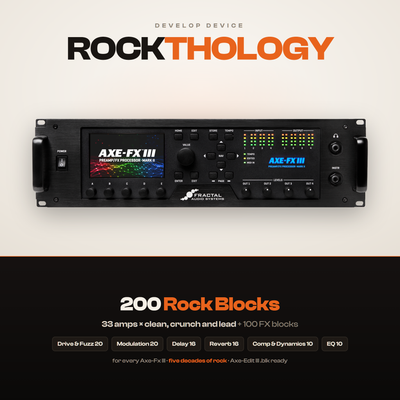ROCKTHOLOGY: Rock Legends Block Library for Fractal Axe-Fx III