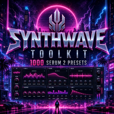 Synthwave Toolkit: 1000 Serum 2 Presets