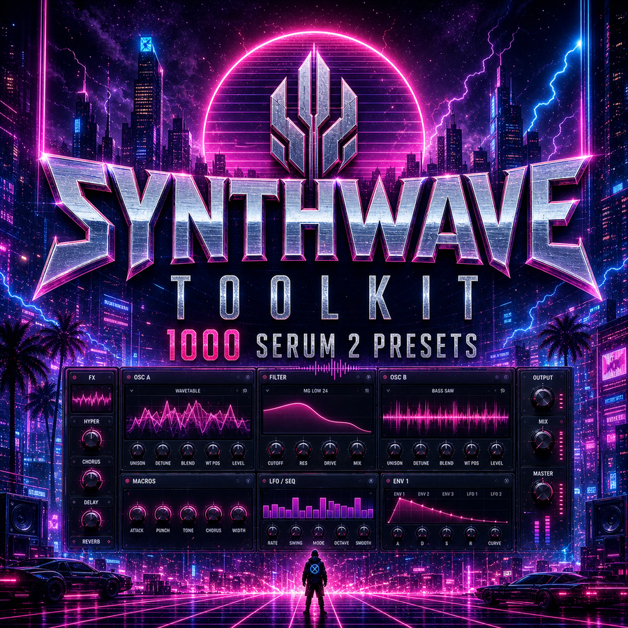 Synthwave Toolkit: 1000 Serum 2 Presets — Develop Device