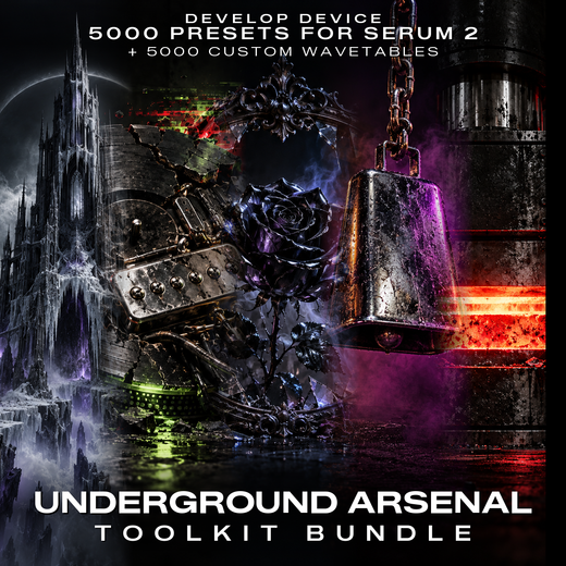 Underground Arsenal Toolkit Bundle: 5000 Serum 2 Presets & 5000 Wavetables product cover