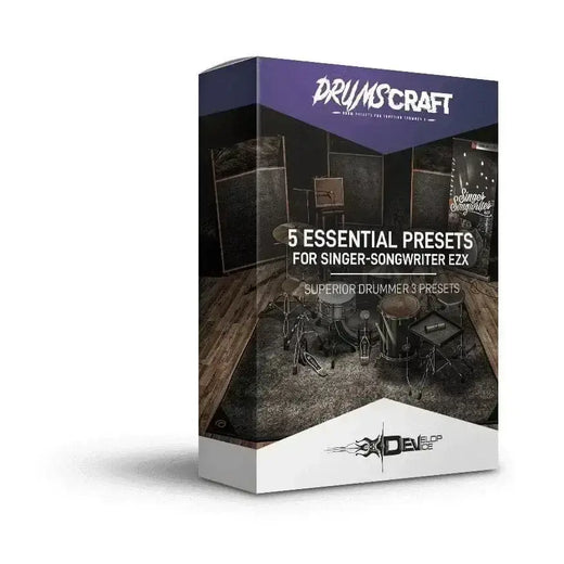 5 Essential Presets for Singer-Songwriter EZX - Superior Drummer 3 Preset - Professional Drum Sound