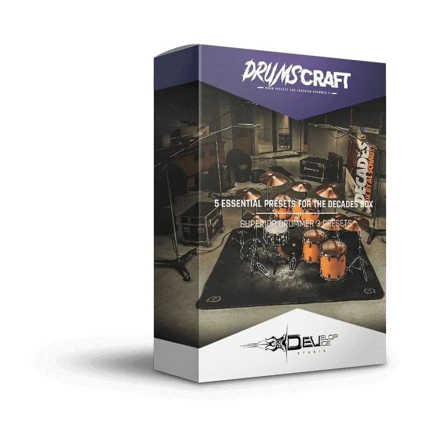 5 Essential Presets for The Decades SDX - Superior Drummer 3 Presets - Develop Device Studio
