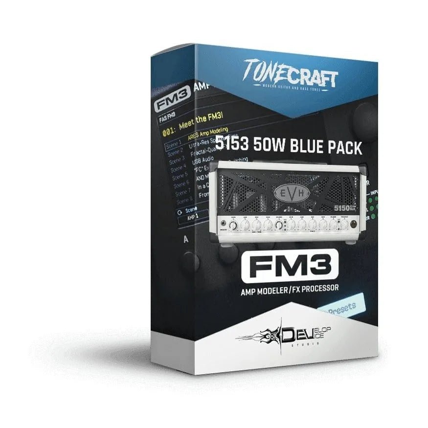 5153 50W Blue Pack for Fractal FM3 - Fractal FM3 / FM9 Presets by Develop Device