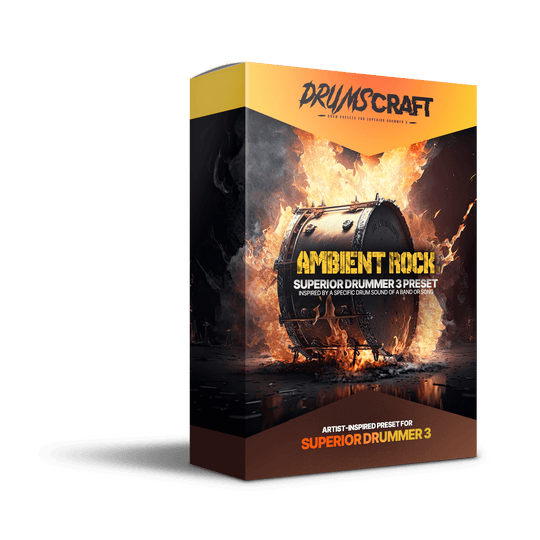 Ambient Rock: Superior Drummer 3 Preset