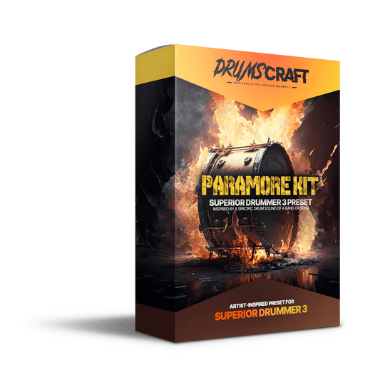 Paramore Kit: Superior Drummer 3 Preset