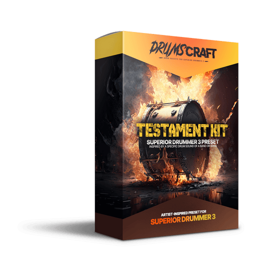 Testament Kit: Superior Drummer 3 Preset
