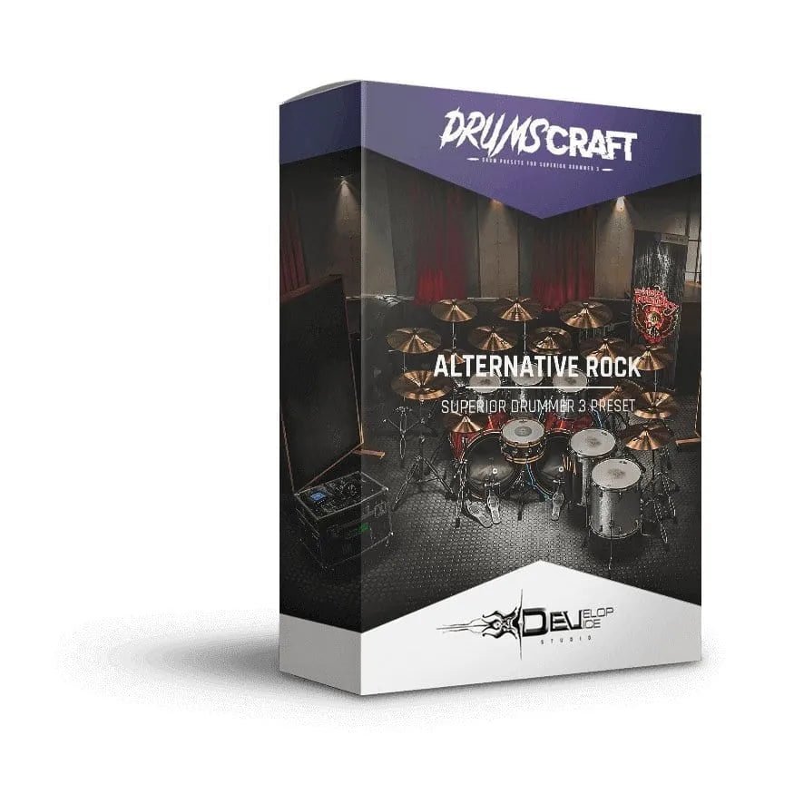 Alternative Rock - Superior Drummer 3 Presets by Develop Device
