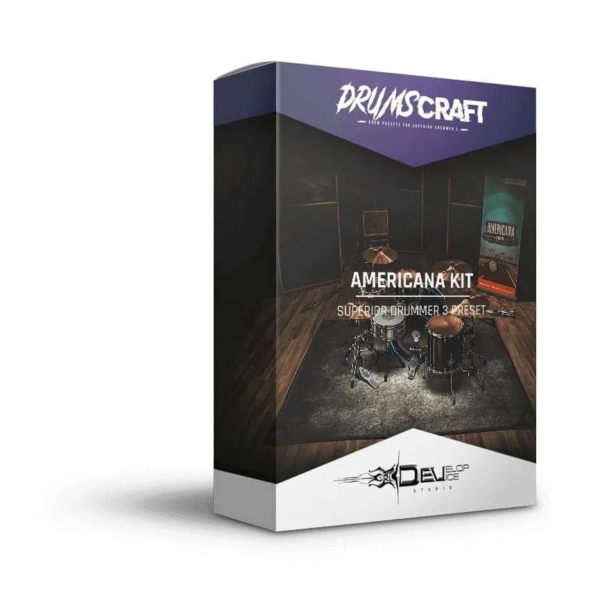 Americana Kit - Superior Drummer 3 Presets - Develop Device Studio