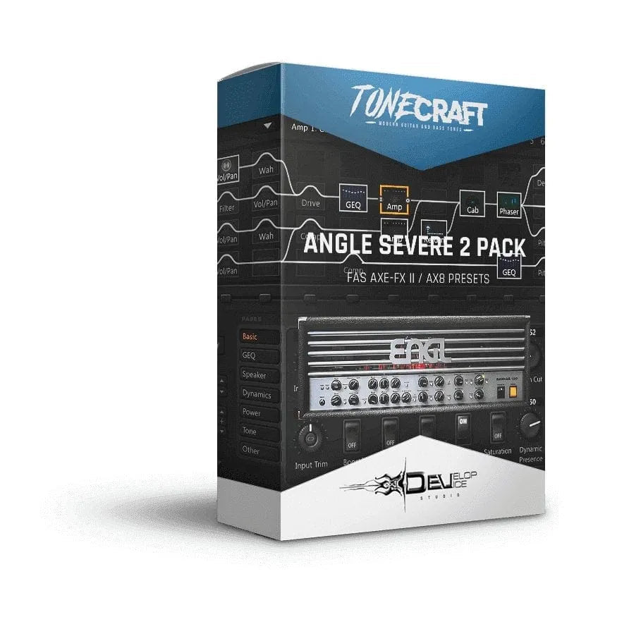 Angle Severe 2 Pack - Fractal Axe-Fx II / AX8 Presets - Develop Device Studio