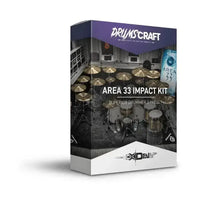 Area 33 Impact Kit for Superior Drummer 3, mixed inside SD3 for rock/metal, works in any DAW or standalone.