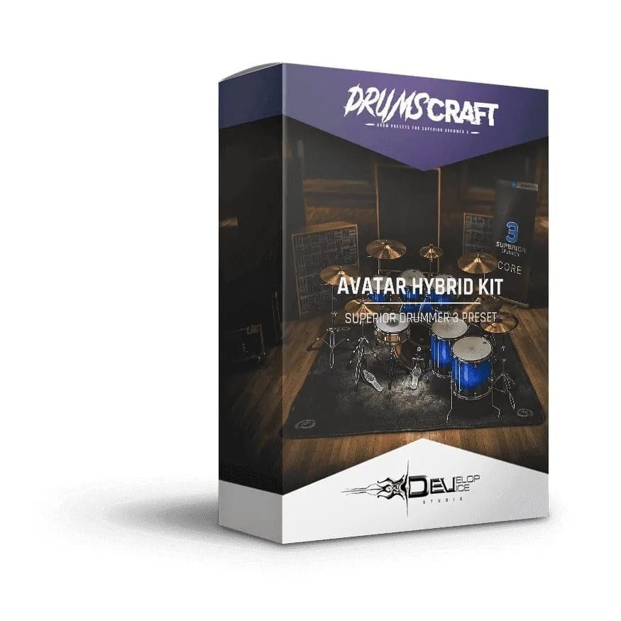 Avatar Hybrid Kit - Superior Drummer 3 Presets - Develop Device Studio