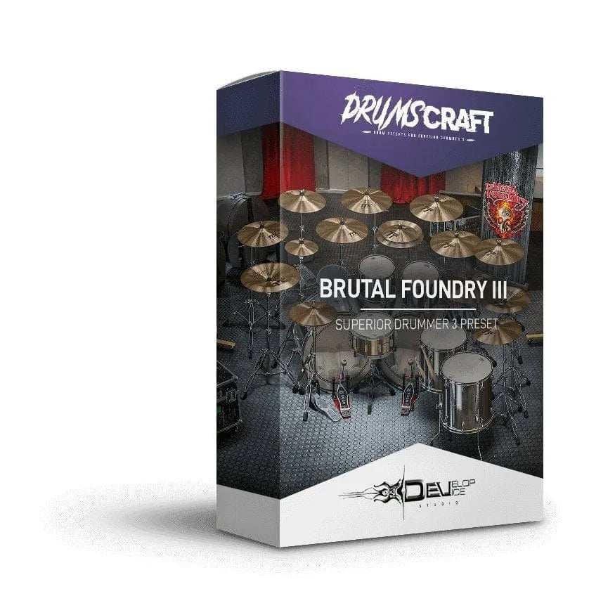 Brutal Foundry III - Superior Drummer 3 Presets by Develop Device