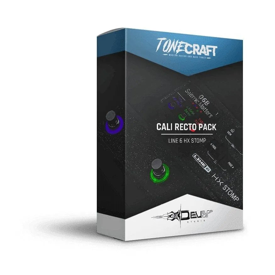 Cali Recto Pack - Line 6 HX Stomp Presets - Develop Device Studio