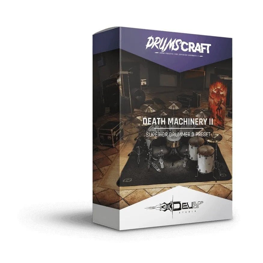 Death Machinery II - Superior Drummer 3 Presets - Develop Device Studio