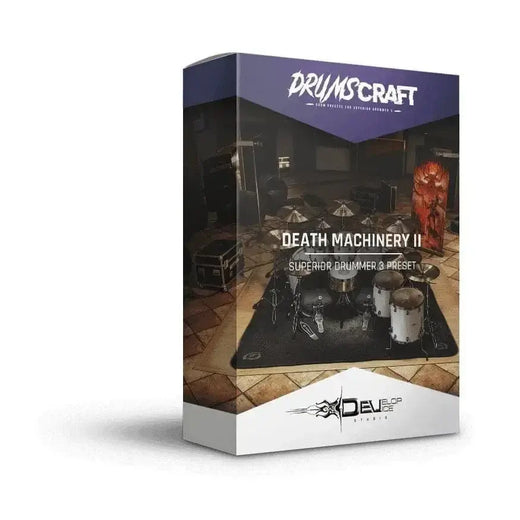 Death Machinery II: Superior Drummer 3 Preset - Superior Drummer 3 Preset - Professional Drum Sound