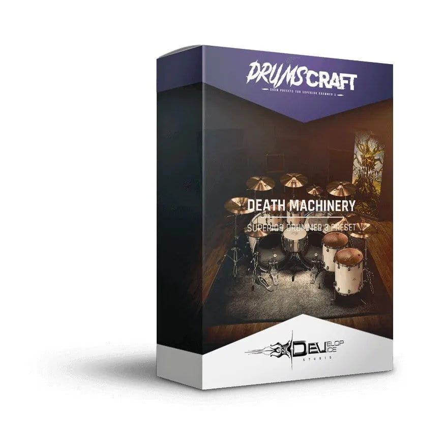 Death Machinery - Superior Drummer 3 Presets - Develop Device Studio