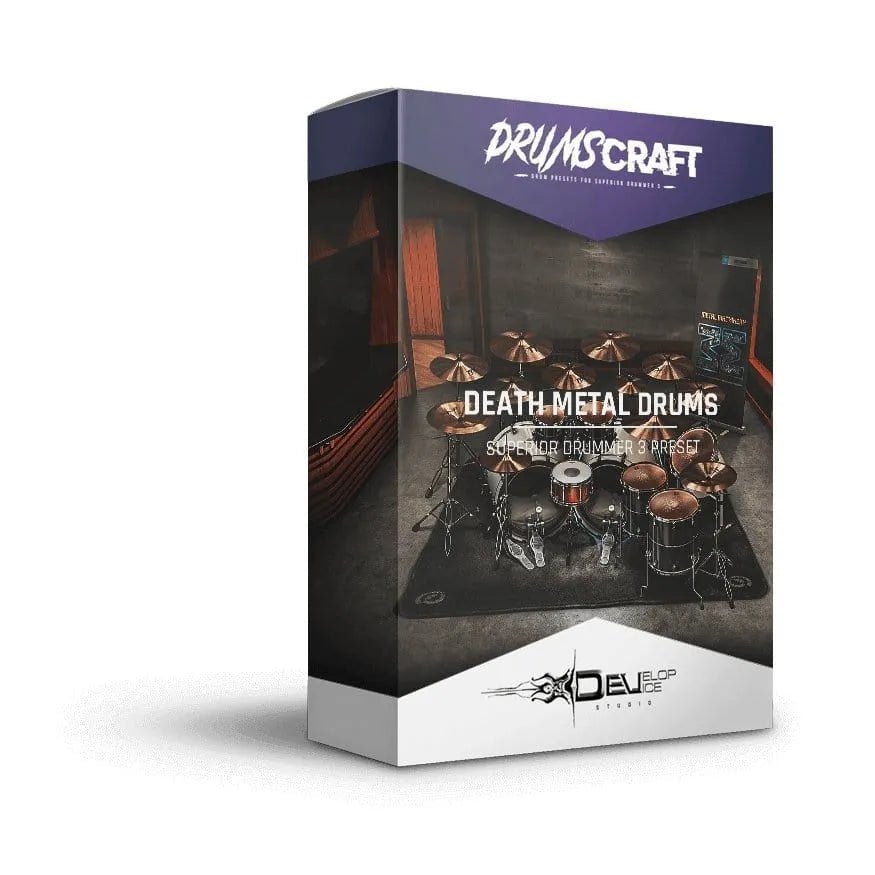 Death Metal Drums - Superior Drummer 3 Presets - Develop Device Studio