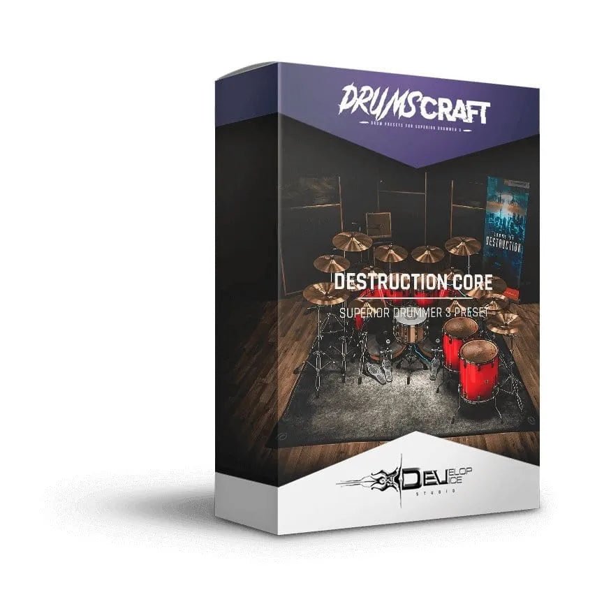 Destruction Core - Superior Drummer 3 Presets - Develop Device Studio