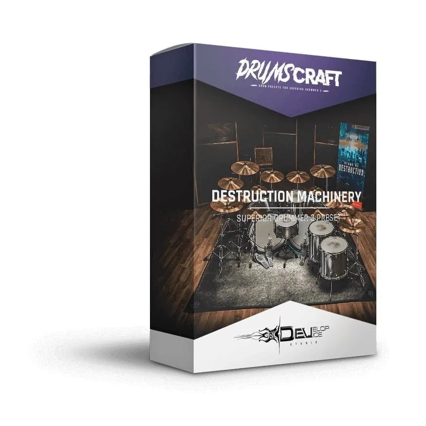 Destruction Machinery - Superior Drummer 3 Presets - Develop Device Studio