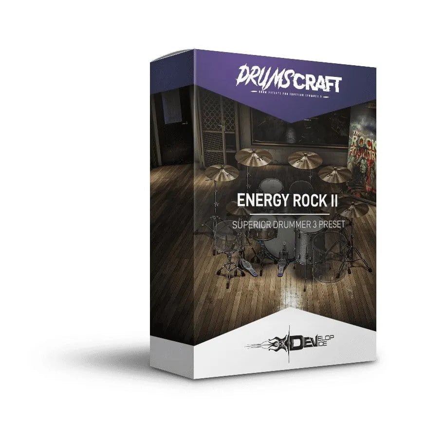 Energy Rock II - Superior Drummer 3 Presets by Develop Device