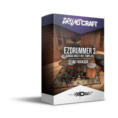 EZDrummer 3 | Cubase Multi-Out Template | Alt-Rock EZX