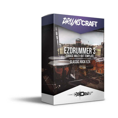 EZDrummer 3 | Cubase Multi-Out Template | Classic Rock EZX