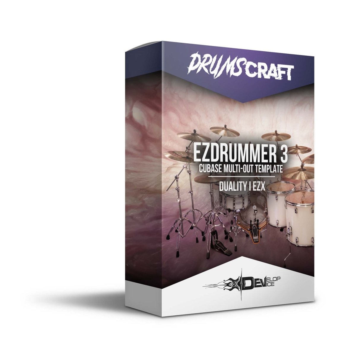 EZDrummer 3 | Cubase Multi-Out Template | Duality I EZX - EZdrummer 3 Templates by Develop Device